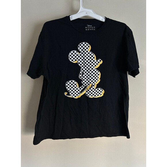 Disney Other - Disney Checkered Mickey Mouse Graphic Tee